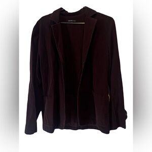 James Perse Dark Brown Corduroy Jacket